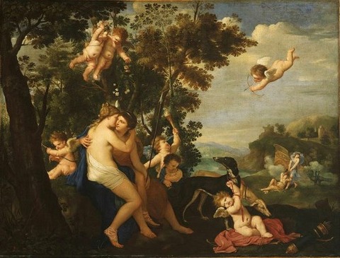 Jupiter and Callisto by Karel Philips Spierincks 17th