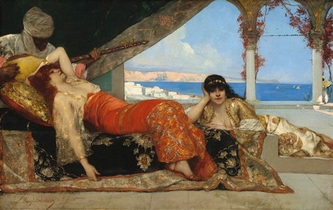 The Favorite Of The Emir Jean Joseph Benjamin Constant