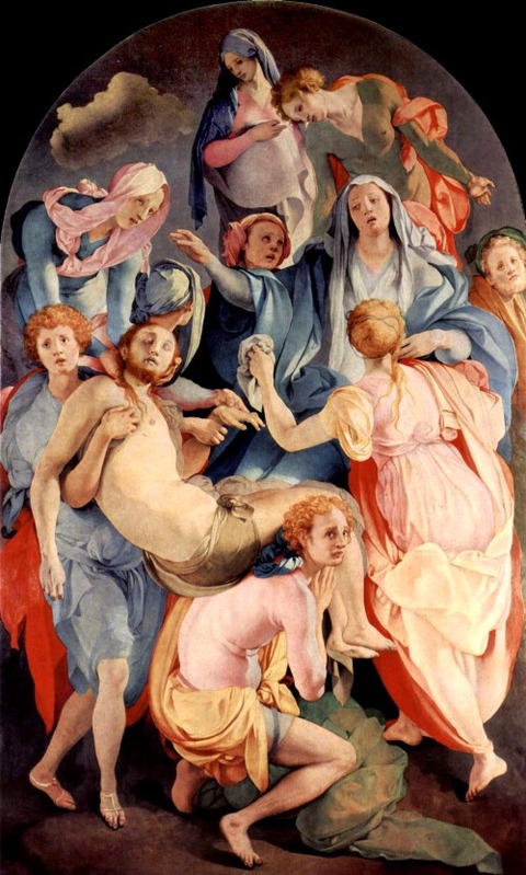 Deposition from the Cross - Jacopo Pontormo