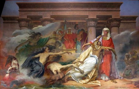 Egypt saved by Joseph. Abel de Pujol 1827