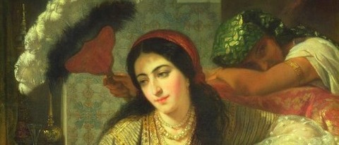 Odalisque by Jean Baptiste Ange Tissier - コピー