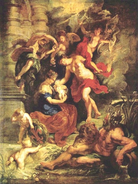 The Birth of the Princess, in Florence 1622-25