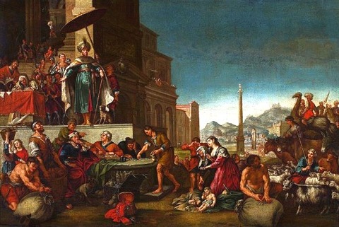 Bartholomeus Breenbergh or workshop Joseph grain 1644年以降