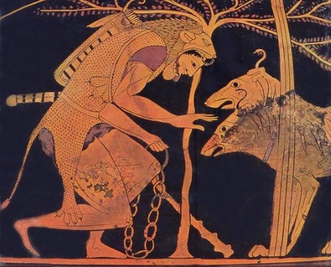 Hercules and Cerberus, 6th