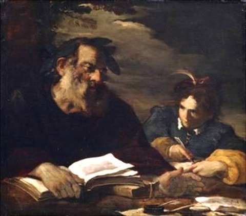Pier Francesco Mola Homer Dictating His Poems, 17th