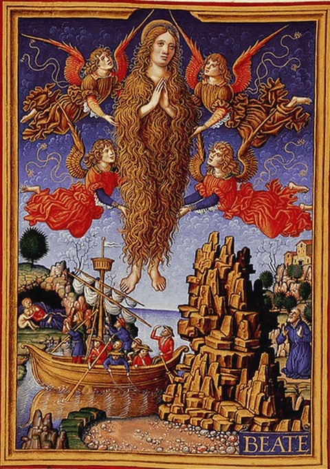 St Mary Magdalene, Sforza Hours 1490 British Library