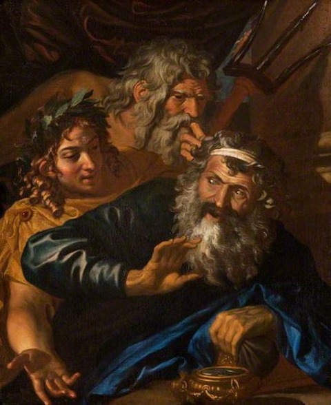 Laomedon Refusing Payment to Poseidon Apollo 17th unknown