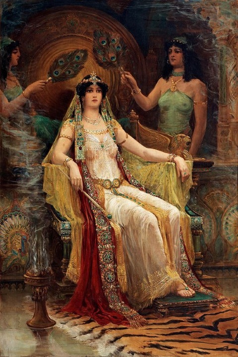 Queen Of Sheba by Edward Slocombe