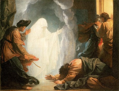 Saul And The Witch Of Endor by Benjamin West