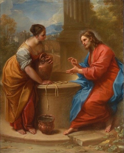 Christ and the Woman of Samaria Benedetto Luti 1715-20