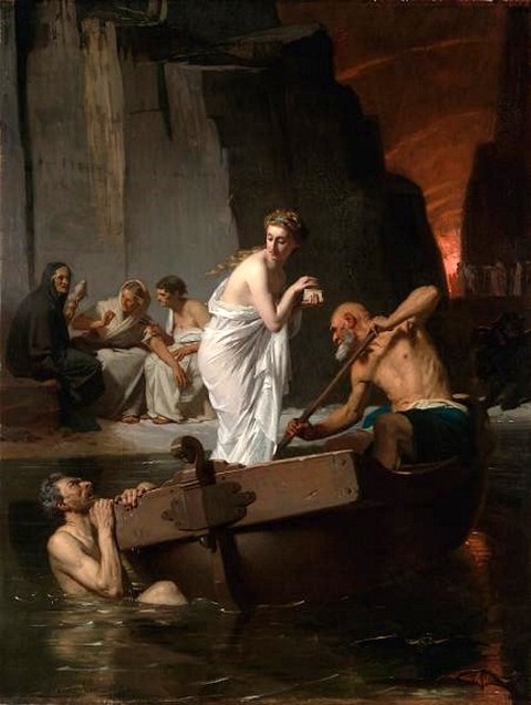 Psyché aux enfers (1865) by Eugène Ernest Hillemacher