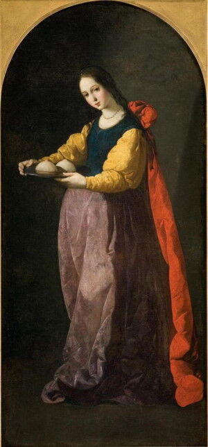 Francisco de Zurbarán, Saint Agatha, 1630-33