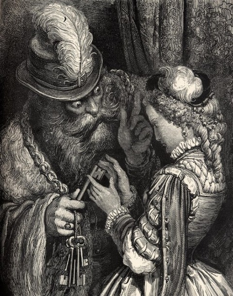 Bluebeard 19th by Gustave Doré