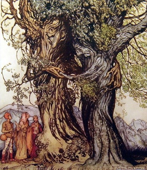 Arthur Rackham - Philemon and Baucis