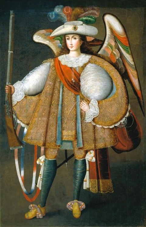 Angel Arcabucero 18th century