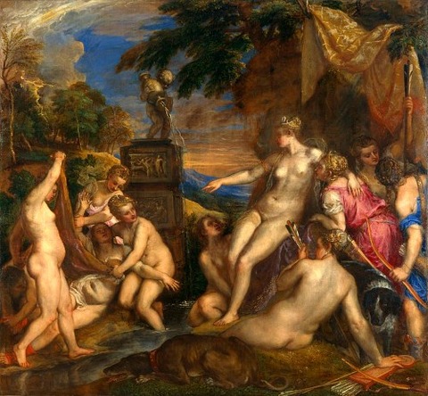 Titian's Diana and Callisto (1559)