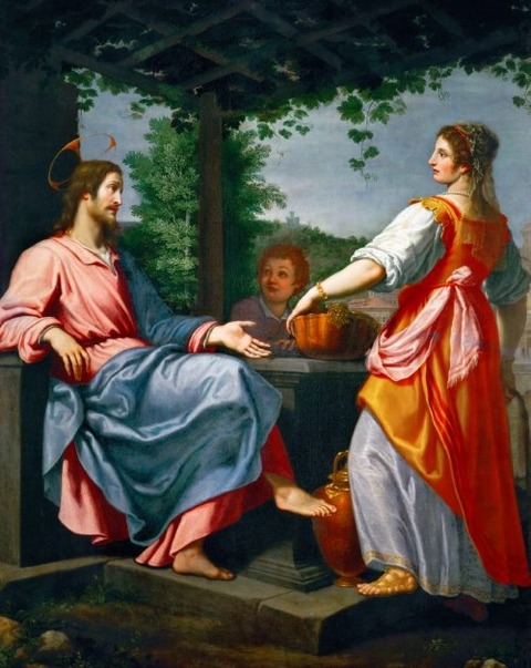 Christ and the Samaritan Woman at the Well Giovanni Bilivert