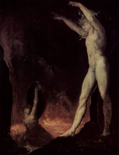 'Satanic Call to Beelzebub in Hell', 1802
