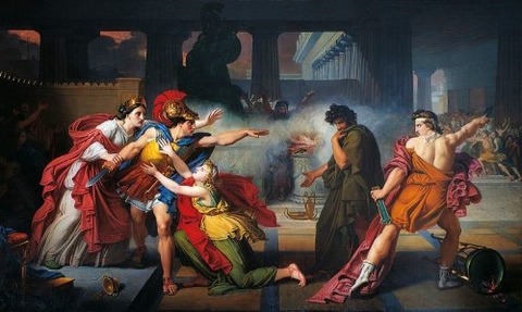 Challenge Eteocles Polynices 1820 Giovanni Silvagni