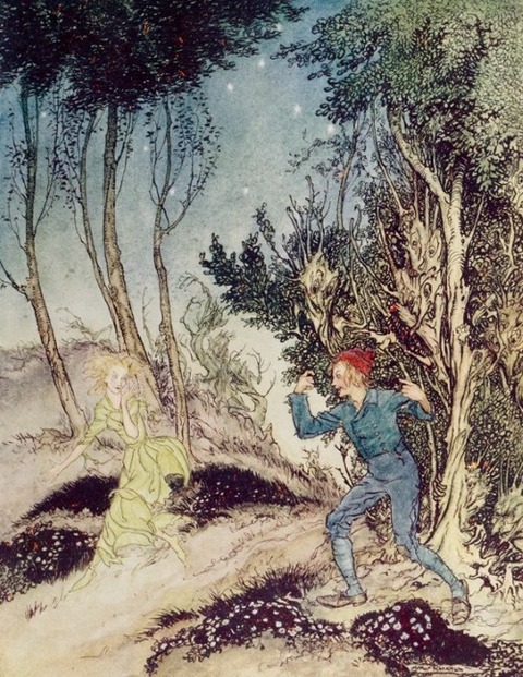 Arthur Rackham- Peer Gynt