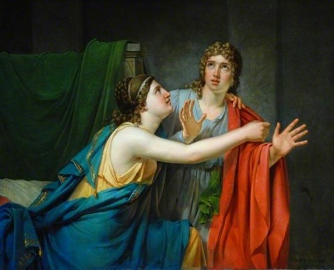 Josef Geirnaert 1791-1857 Phaedra and Hippolytus
