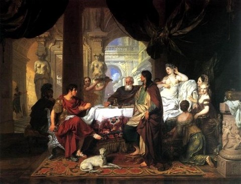 Cleopatra Banquet 1675-80 Gerard De Lairresse