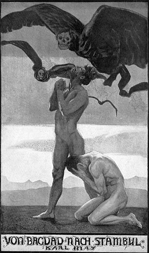 Illustration for Karl May’s Von Bagdad nach Stambul 1904