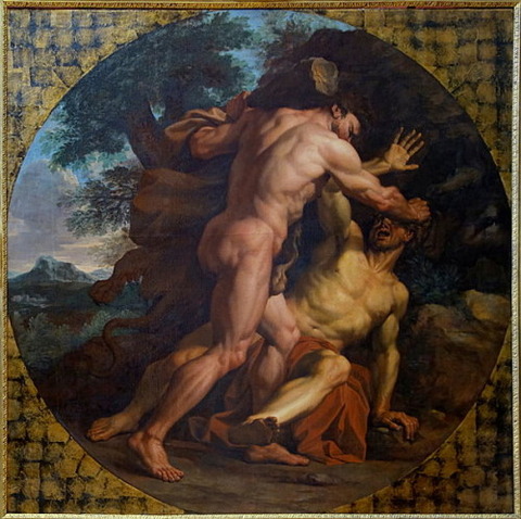 Noël Coypel - Hercules Fighting Achelous, 1667-69