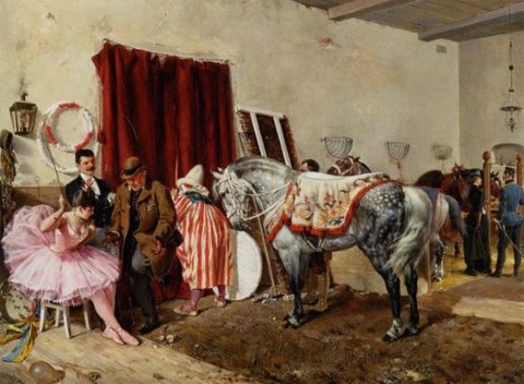 circus-at-the-circus-by-ottokar-walter 1889