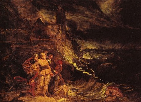 John Runciman - King Lear in the Storm - 1767