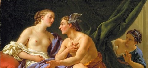 Mercury Herse Aglauros by Louis-Jean-Francois -