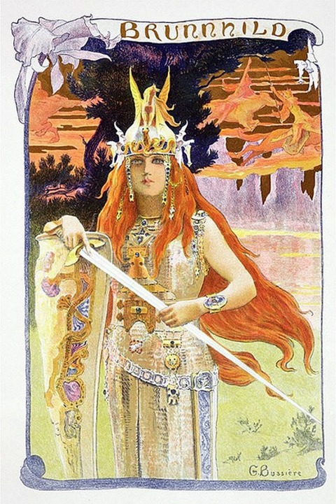 Brynhild 1897 Gaston Bussière