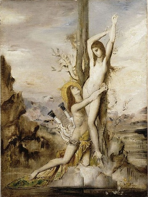 Gustave Moreau, Apollon et Daphné, Paris