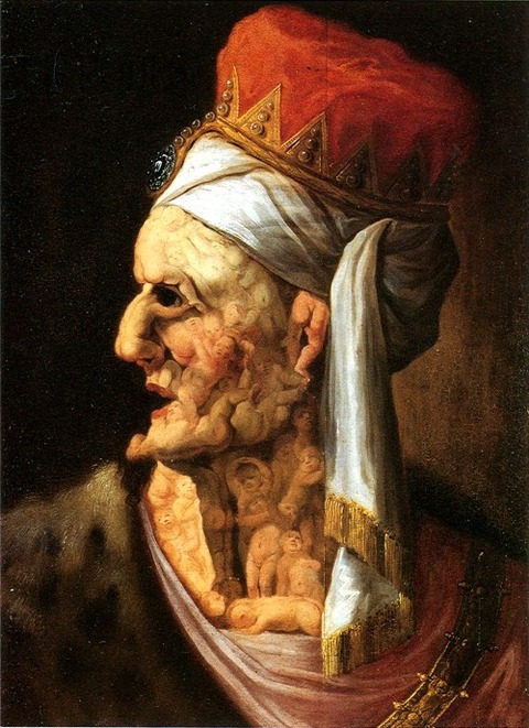 Herod, Arcimboldo follower 17th