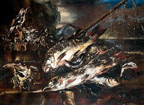 Study of Fish Salvator Rosa (1615–1673)