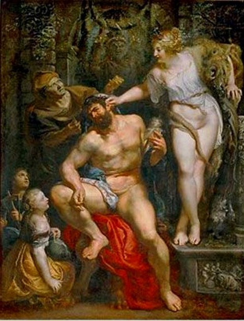Hercules and Omphale, 1602-1605 by Peter Paul Rubens