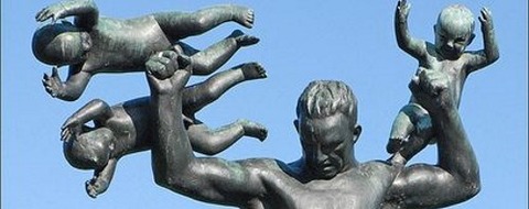 Oeuvre de Gustav Vigeland Norwegians -