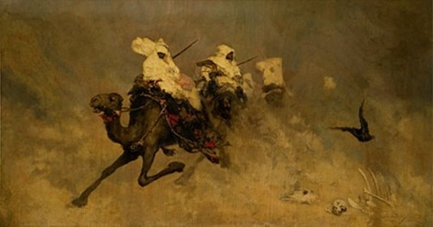 Camel cavalry Wilhelm Kotarbiski