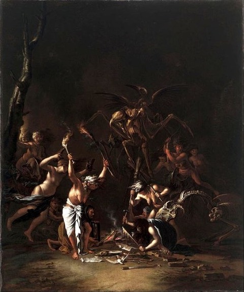 Salvator Rosa, The Witches' Sabbath