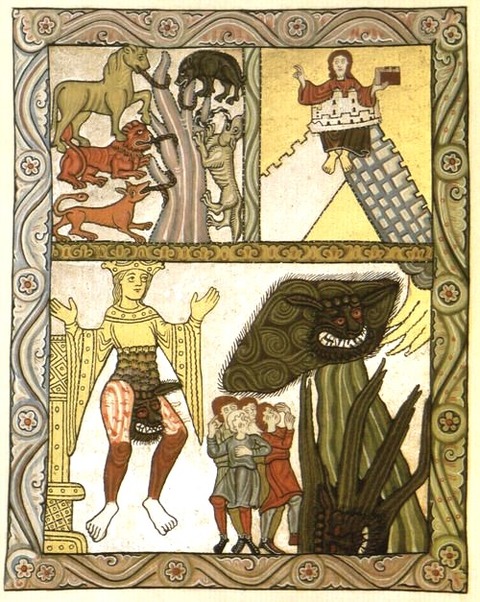 Antichrist from Hildegard von Bingen’s Scivias 1151