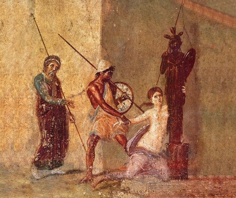 Pompeian wall