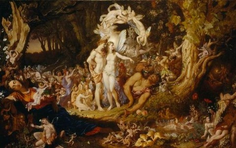 Joseph Noel Paton taitania oberon