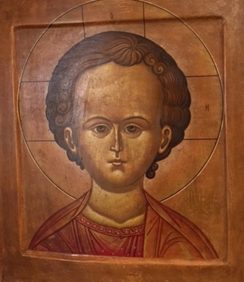 Christ Emmanuel, Russian icon, 20th century
