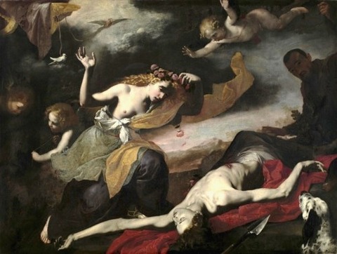 Jusepe de Ribera - The Death of Adonis