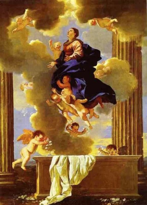 Nicolas Poussin - The Assumption of the Virgin 1638