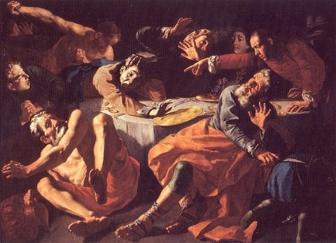 Gaspare Traversi Assassination Amnon Feast Absalom 1752
