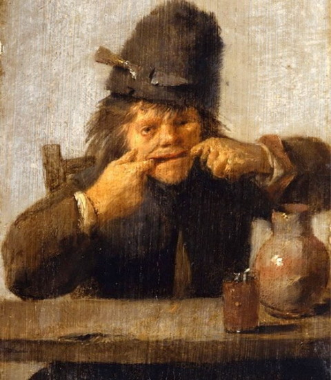 Youth Making A FaceAdriaen Brouwer 1632 – 35