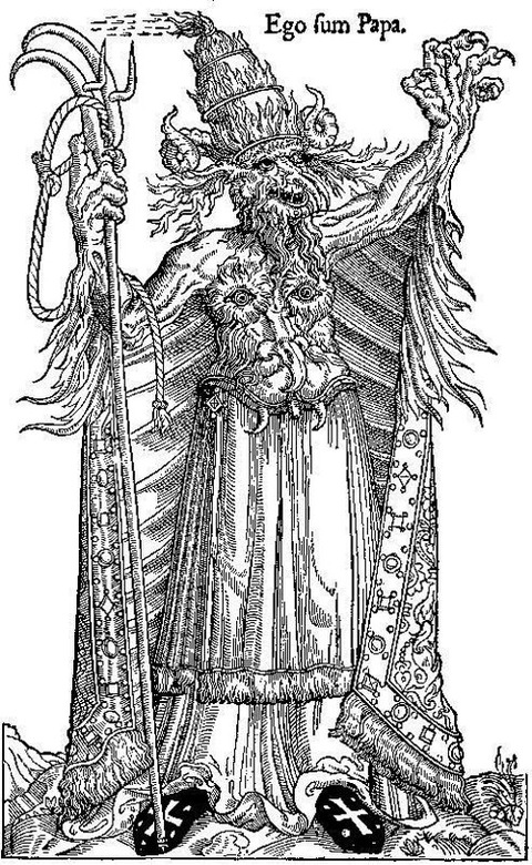 Protestant View of Pope Alexander VI as Antichrist -15th