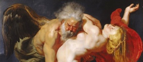Boreas abducts Oreithya - by Peter Paul Rubens -