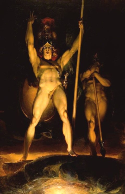 Satan Summoning His Legions, Thomas Lawrence 1769-1830